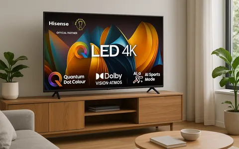 Smart TV Hisense QLED 4K: tecnologia top e sconto del 35%, CORRI!