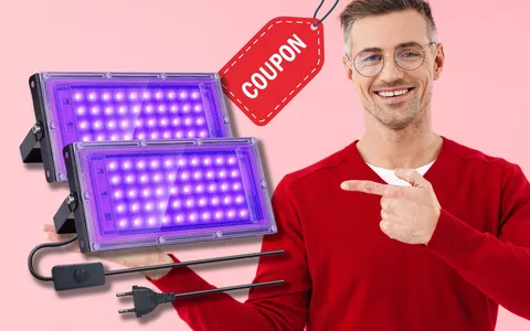 Illumina la Tua Vita con i 2 Pezzi 50W LED UV in Offerta su Amazon a Soli 28,79€!