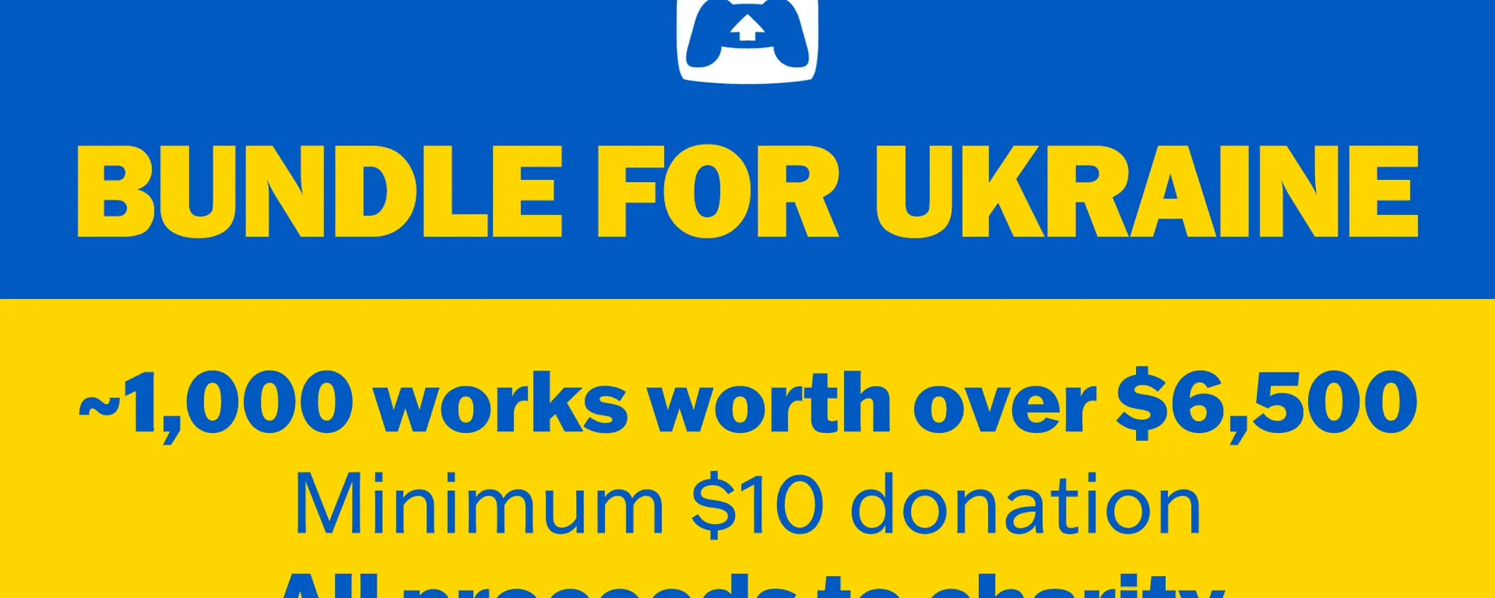 Ucraina: bundle Itch.io, raccolti 2 Mln di dollari in donazioni in un giorno