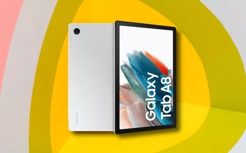 Samsung Galaxy Tab A8: il tablet con il miglior rapporto qualità prezzo, sconto 32%