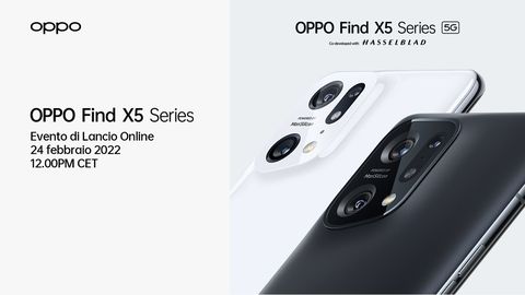 OPPO lancerà la nuova serie Find X5 il 24 febbraio