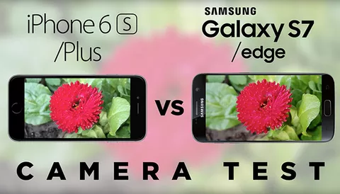 iPhone 6s vs Galaxy S7: fotocamere a confronto