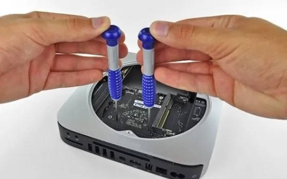 iFixit smonta il nuovo Mac mini: c'è spazio per un altro hd