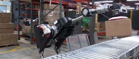 Boston Dynamics, in video il robot magazziniere