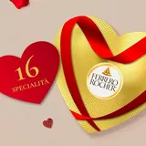 Ferrero Rocher, confezione San Valentino con 16 specialità al