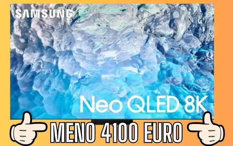 Samsung TV Neo Neo QLED 8K UHD, il massimo in casa con oltre il 70 PER CENTO DI SCONTO