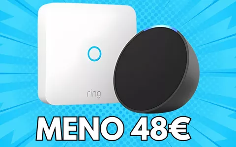 Il citofono di casa diventa smart con Echo Pop + Ring: lo sconto è esagerato