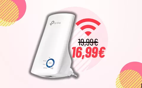 TP-Link Ripetitore Wireless: solo 16€ per un Wi-Fi POTENTISSIMO!