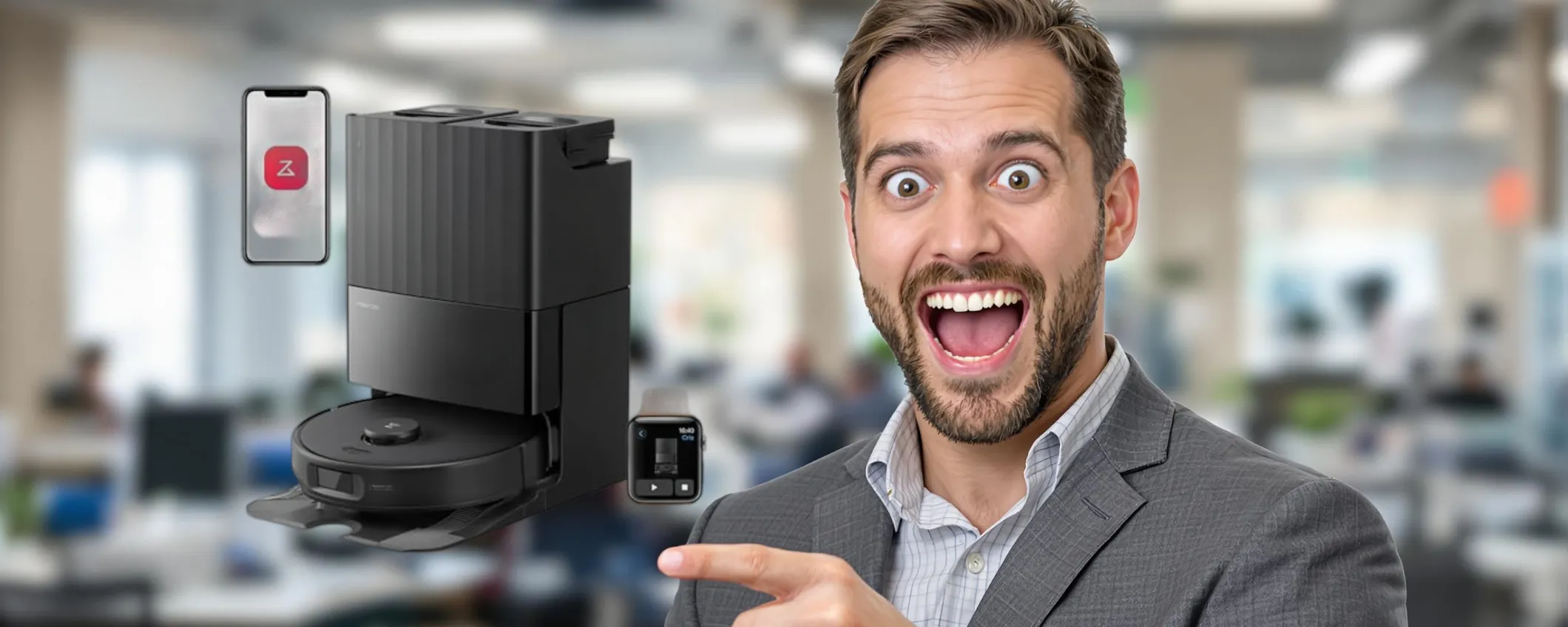 Pulizia al top con il Robot Roborock Qrevo Edge S5A: oggi risparmi 150€