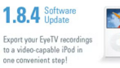 EyeTv registra la tv da Mac su iPod