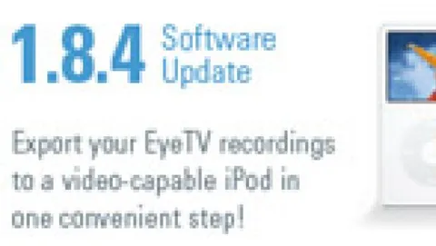 EyeTv registra la tv da Mac su iPod