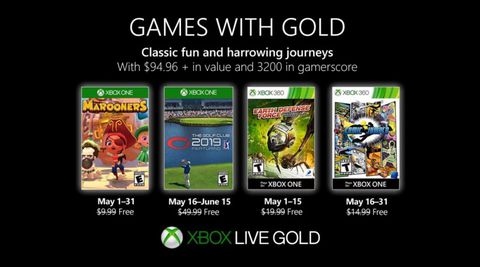 Microsoft svela i Games with Gold di maggio 2019