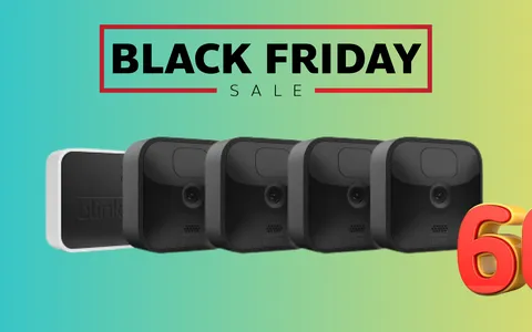Massima sicurezza con 4 Videocamere Blink Outdoor in svendita Black Friday (-60%)