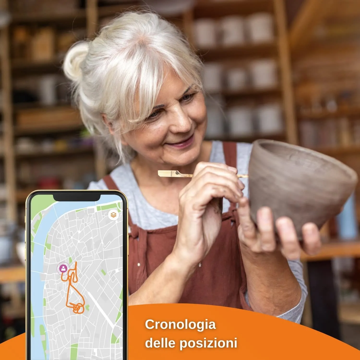 Salvavita GPS per anziani proteggi le persone che ami anche a distanza