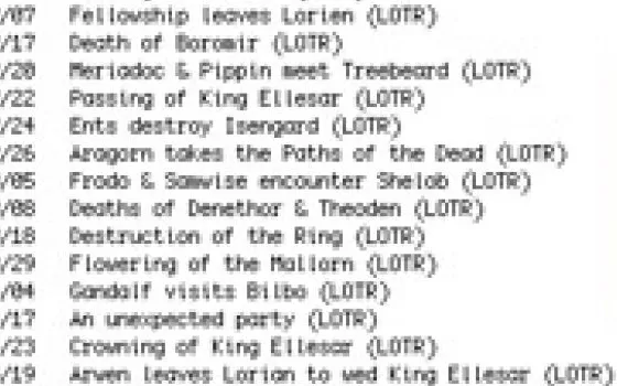 Easter egg: il terminal degli anelli