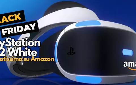 PlayStation VR2 White scontatissimo su Amazon: il visore 3D per PlayStation 5 è una BOMBA
