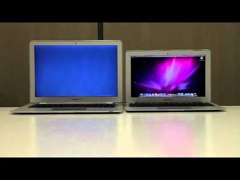 New MacBook Air 11inch Boot Time Test