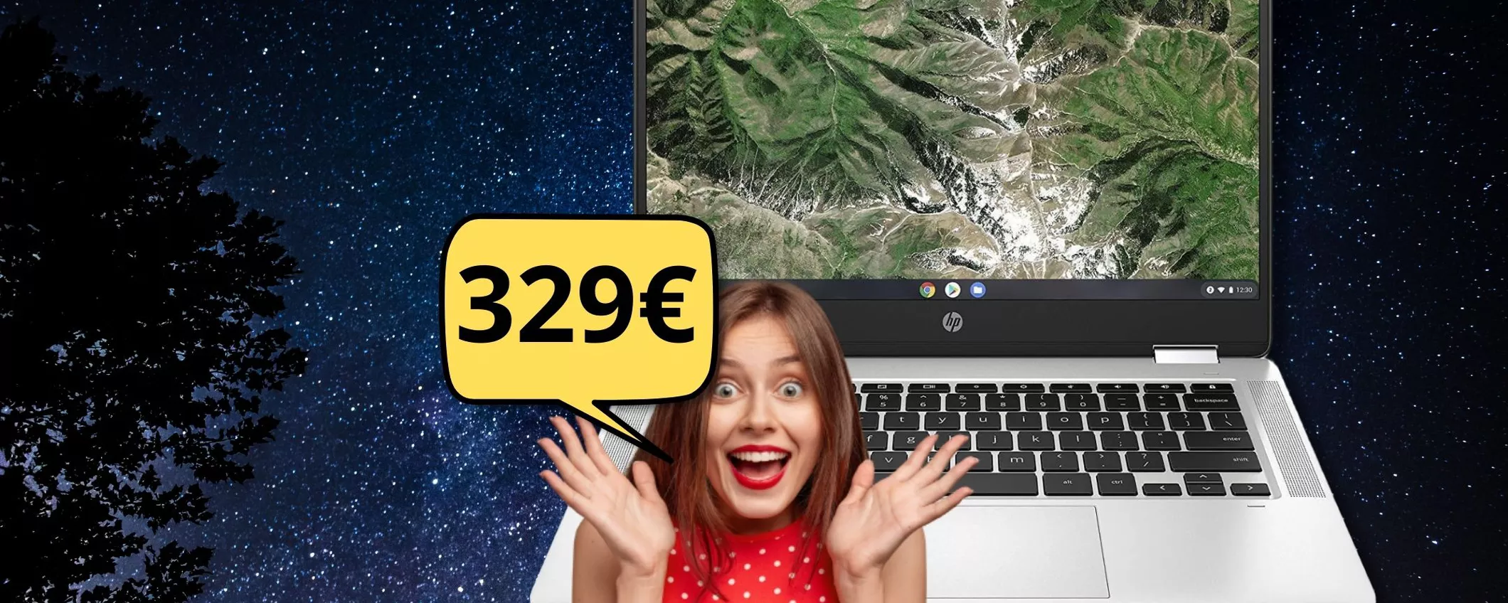 HP Chromebook, c'è il FUORI TUTTO Amazon: se ti sbrighi lo paghi solo 329 euro!
