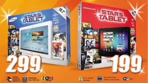 Expert lancia il volantino con la promozione Incredibile! Star's Tablet