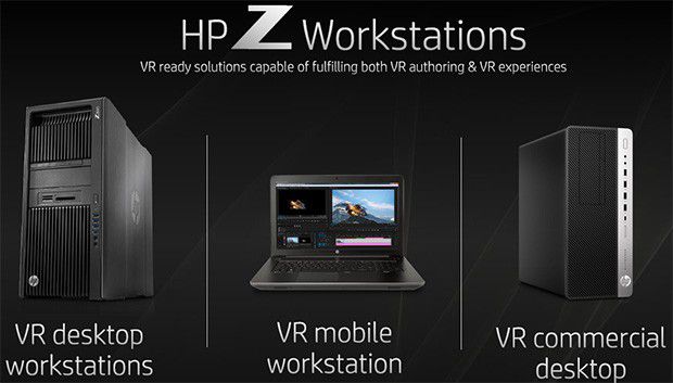 Le workstation di HP per la realtà virtuale