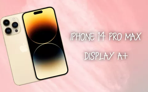iPhone 14 Pro Max non ha rivali, è lo smartphone con il MIGLIOR DISPLAY