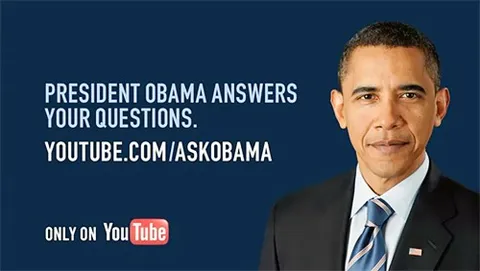 Barack Obama risponde ai netizen su YouTube