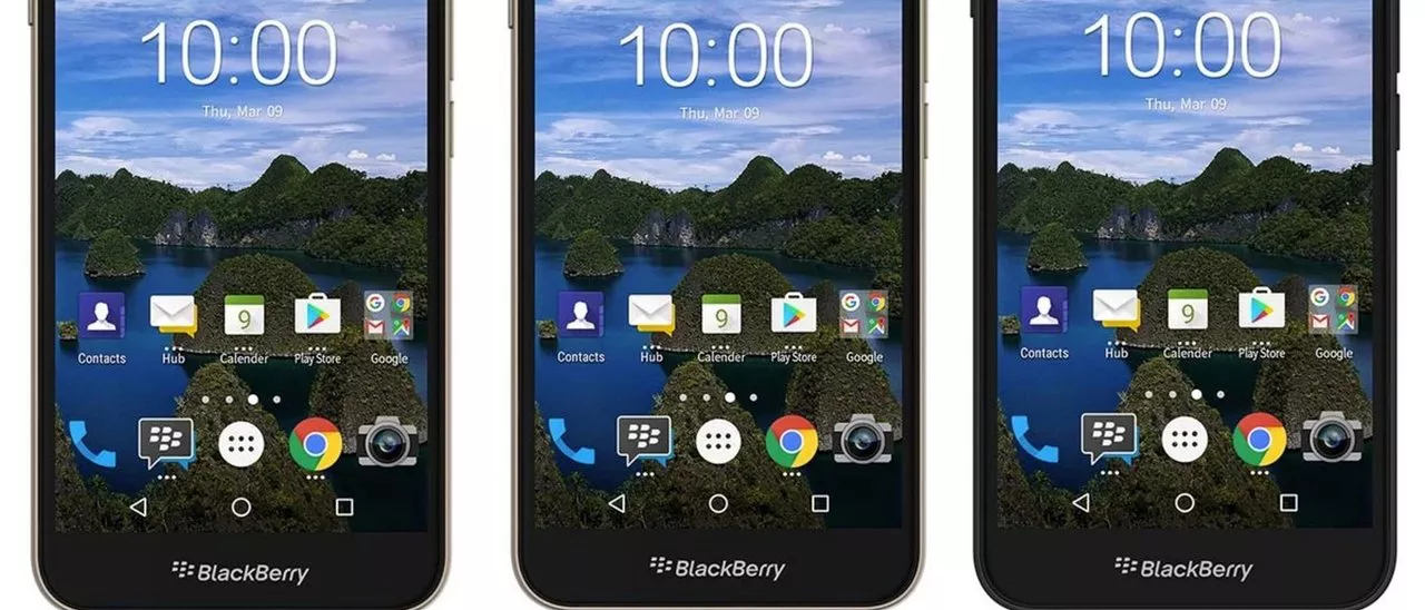 BlackBerry Aurora, nuovo smartphone con Android 7.0