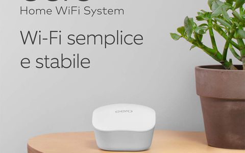Router Wi-Fi mesh eero: 54€ per una connessione Wi-Fi veloce e stabile a prova di MURA