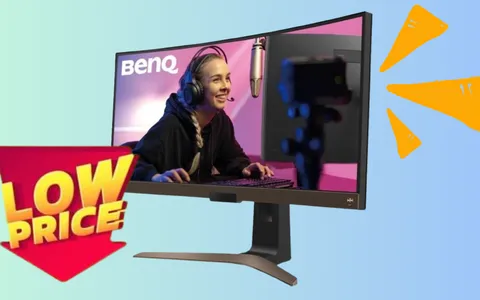 Monitor curvo da 38 pollici a 370€ in meno con uno sconto bomba del -41%