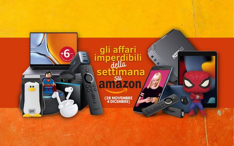 Amazon: gli affari IMPERDIBILI della settimana (28 novembre- 4 dicembre)