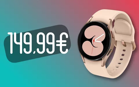 Il Samsung Galaxy Watch4 oggi costa POCHISSIMO (-49%)