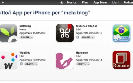 Cambia l'algoritmo di ricerca dell'App Store