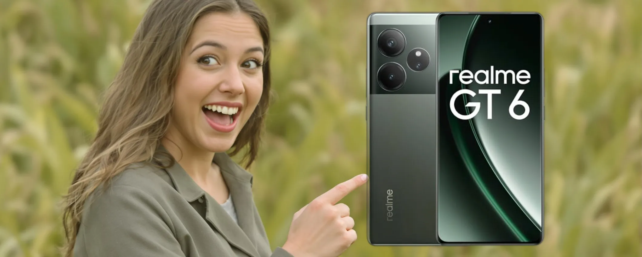 Sconto da più di 200€ sul Realme GT 6: l'affare è pazzesco
