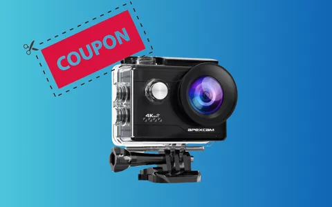 VIDEO ESTIVI favolosi con l'Action Cam a MINI PREZZO: applica il COUPON Amazon