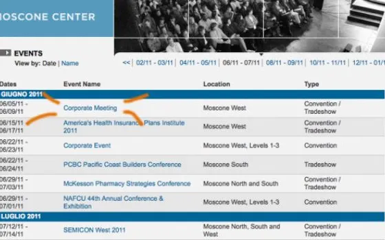 WWDC 2011 al Moscone Center a giugno?