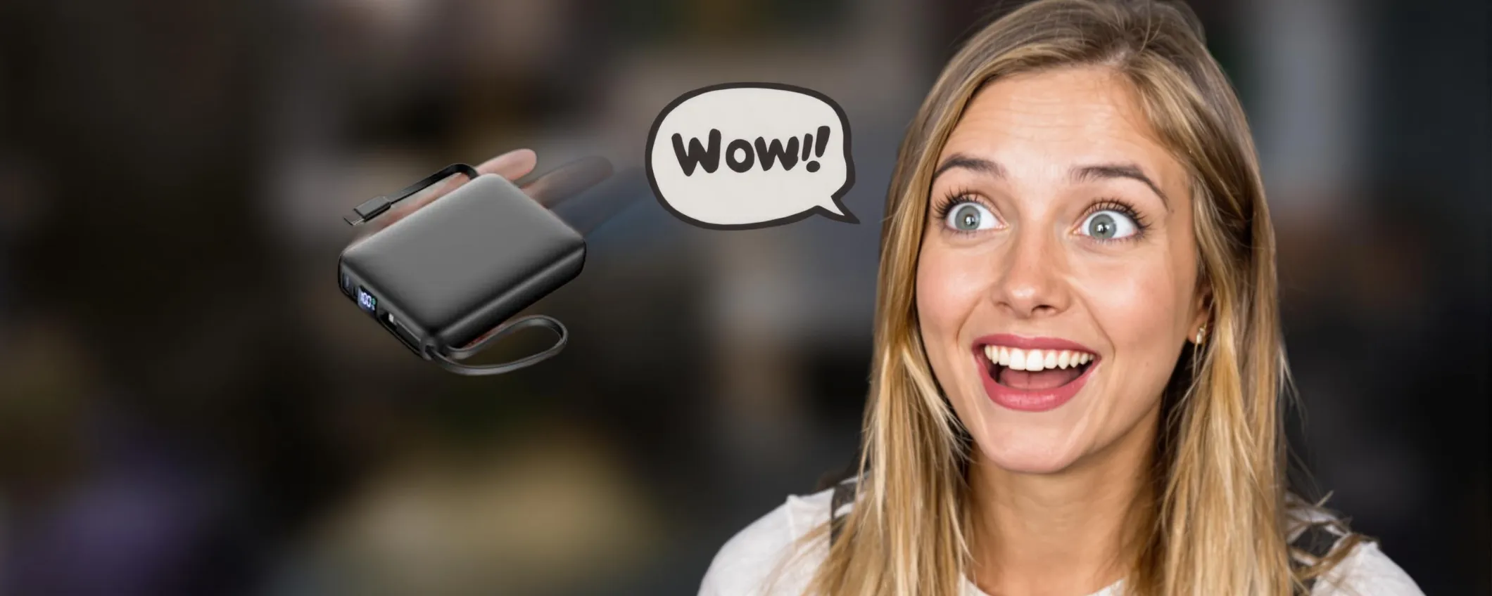 Power bank da 26800mAh: ricarica veloce e sicurezza a mini prezzo (-78%)