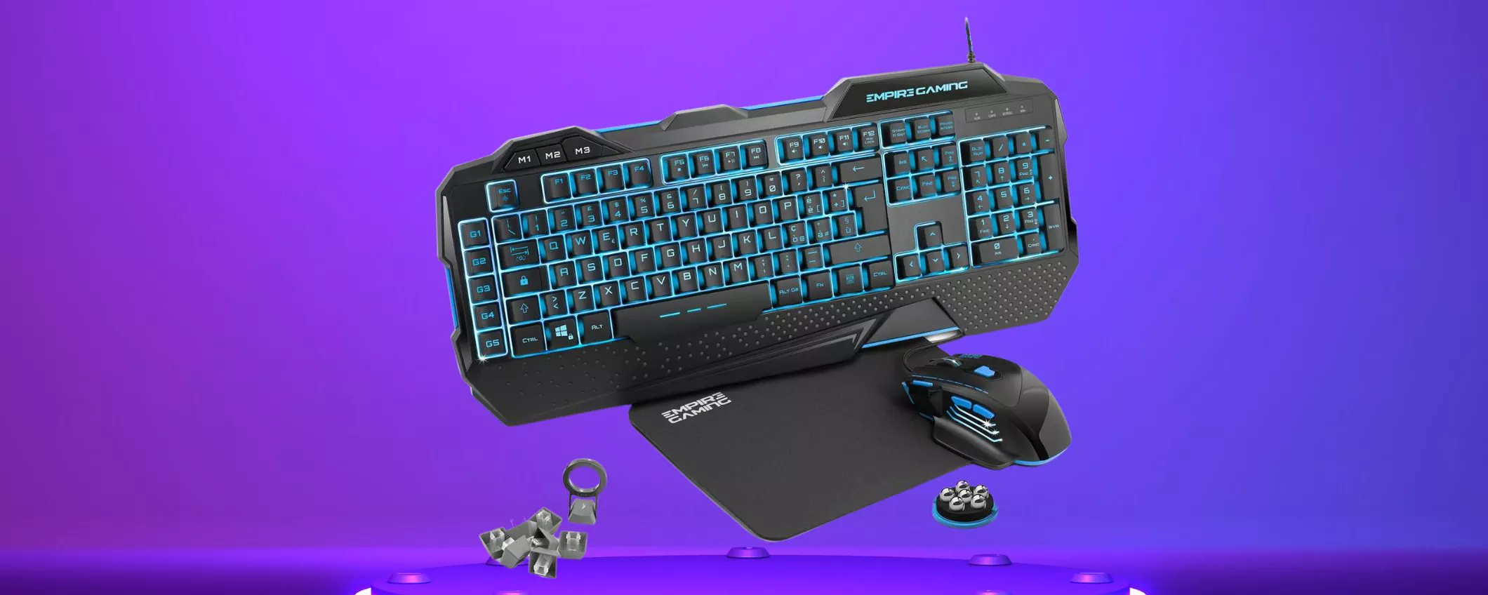 Hellhounds Pack da gaming con tastiera e mouse a MENO DI 20€ - Melablog