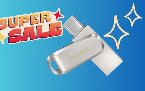 Storage extra da 64 GB con l'Unità Flash 2-in-2 SanDisk a soli 15€ (-49%)