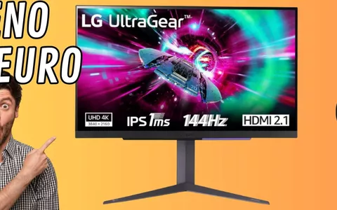 LG 27GR93U UltraGear Gaming Monitor, 27 pollici per veri Pro: il prezzo crolla vertiginosamente!