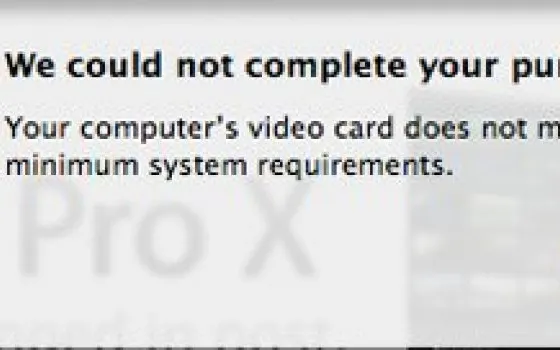 Final Cut Pro X: prime sorprese