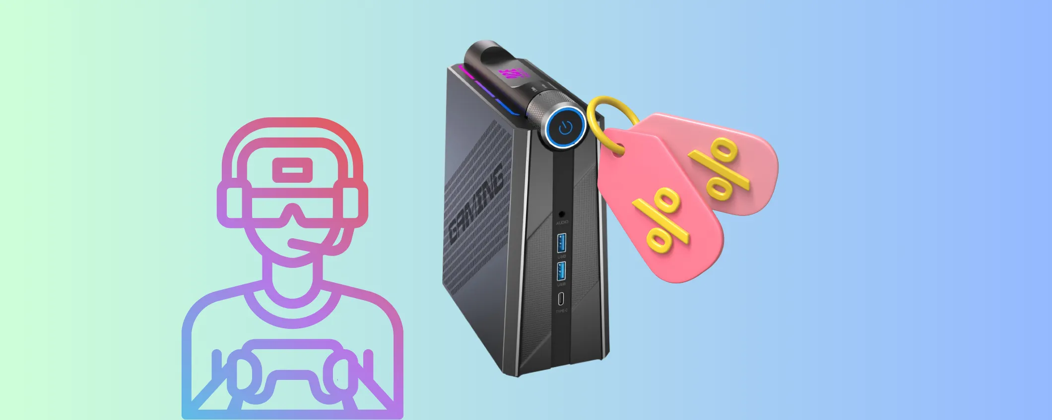Mini PC da Gaming ACEMAGICIAN: riparmia 100€ con il coupon sconto Amazon