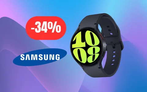 Samsung Galaxy Watch6: lo smartwatch DEFINITIVO in maxi offerta su Amazon