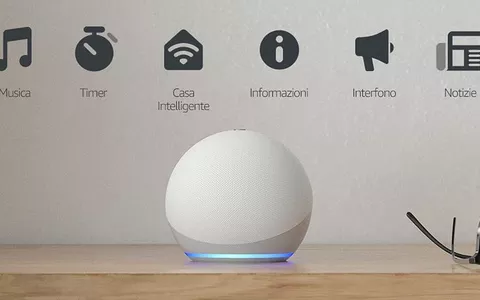 Amazon Echo Dot 4ª Gen: smart speaker con Alexa sconto 67%