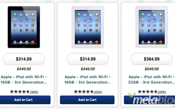 Tagli ai prezzi degli iPad, nuovi modelli in arrivo