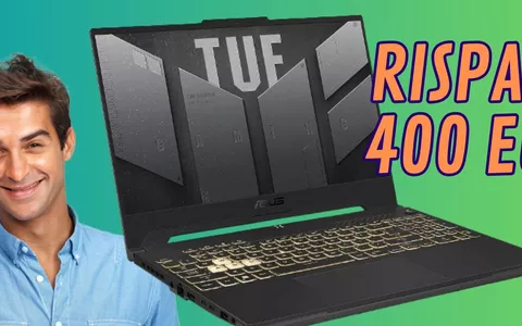 ASUS TUF Gaming Notebook, componentistica al top per uno sconto gigantesco da veri PRO!