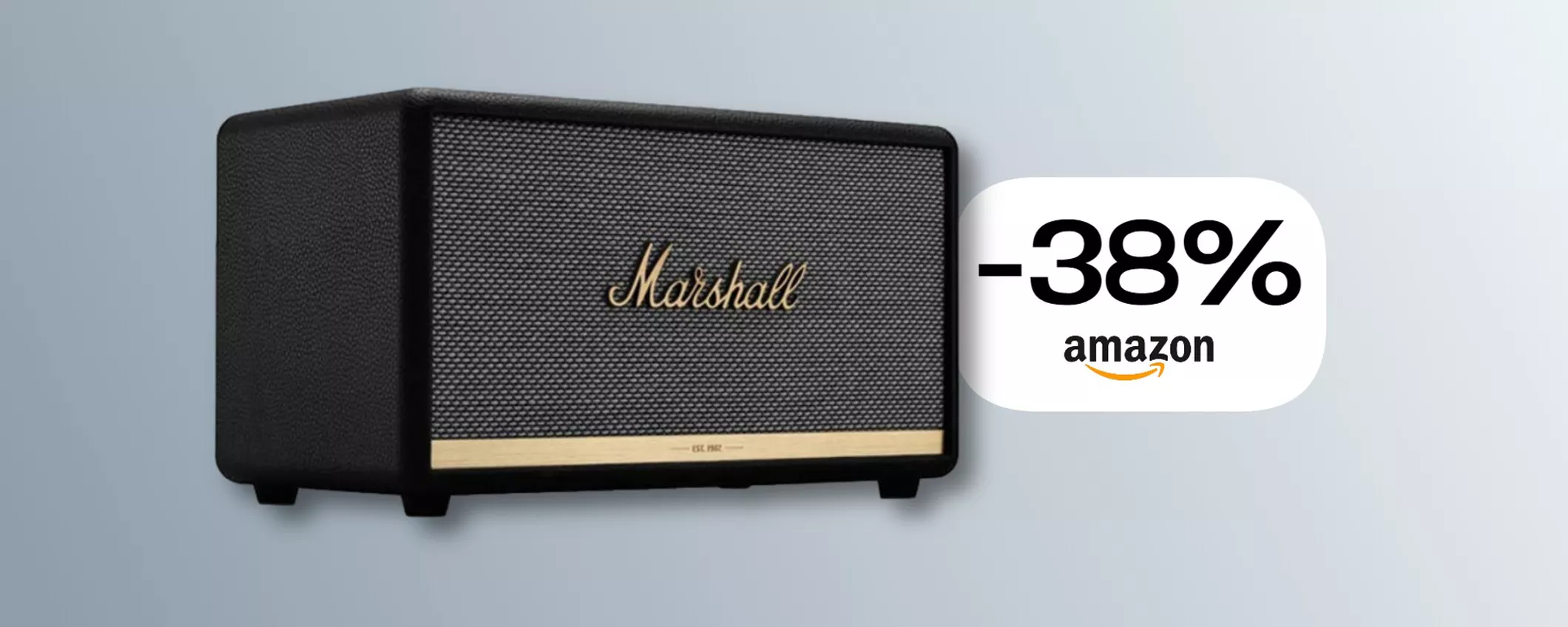 Marshall Stanmore II: non troverai miglior speaker Bluetooth di questo (-140€)