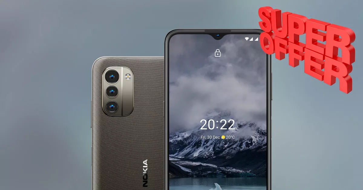 Nokia G11 Plus: a POCO PIU' DI 100€ è un'occasione IMPERDIBILE