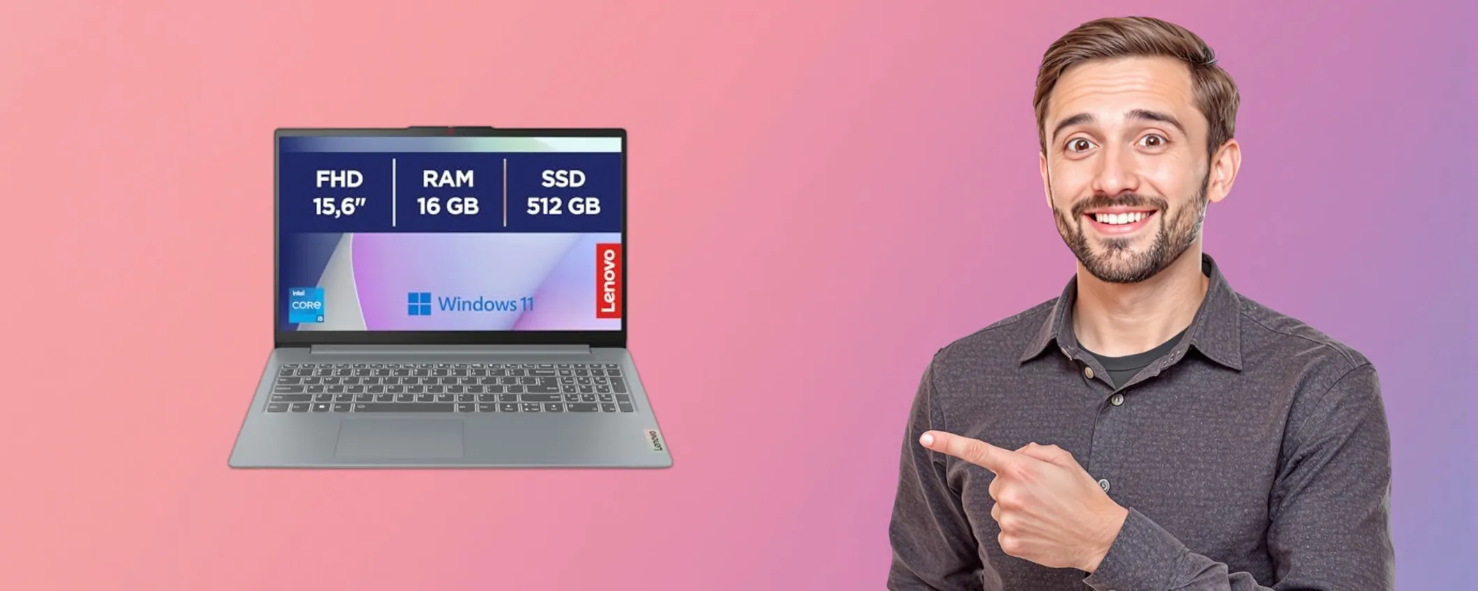 Occasione IRRIPETIBILE: Notebook Lenovo IdeaPad Slim 3 a soli 499€!