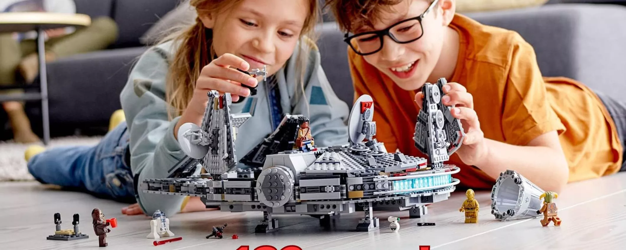 Salpa sulla mitica Millennium Falcon di Star Wars LEGO grazie a questa OFFERTA!