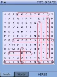 WordPlay, cinque giochi con le parole a portata di palmare